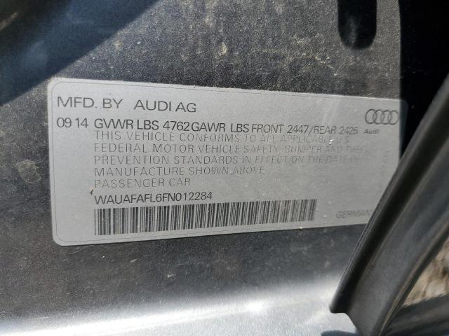 Photo 10 from auction – 2015 AUDI A4 PREMIUM with VIN WAUAFAFL6FN012284