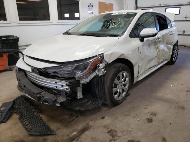 Photo 2 from auction – 2021 TOYOTA COROLLA LE with VIN 5YFEPMAE8MP197224