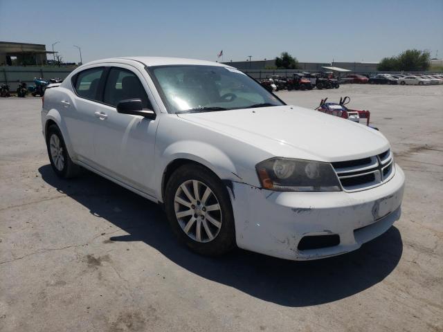 DODGE AVENGER SE 2014 with VIN 1C3CDZAB0EN149240 - Photo from auction