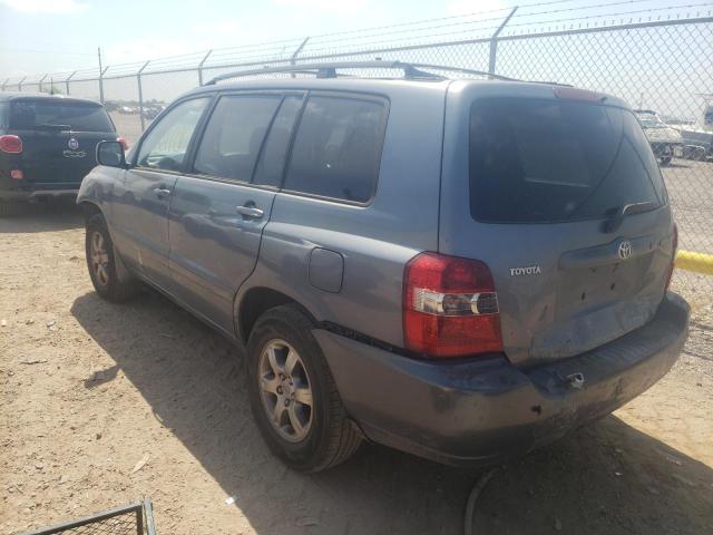 Photo 3 from auction – 2004 TOYOTA HIGHLANDER with VIN JTEGD21A740100233