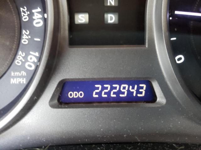 Photo 8 from auction – 2007 LEXUS IS 250 with VIN JTHBK262672022847