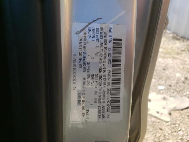 Photo 10 from auction – 2007 MAZDA 5 with VIN JM1CR293670133867