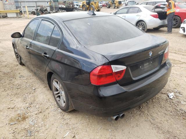 Photo 3 from auction – 2008 BMW 328 XI with VIN WBAVC93508K040262