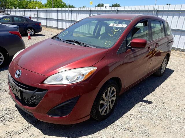 Photo 2 from auction – 2012 MAZDA 5 with VIN JM1CW2BL2C0119445