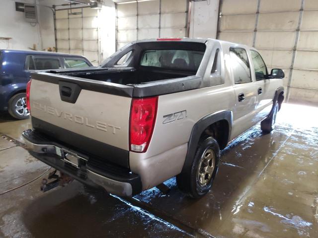 Photo 4 from auction – 2004 CHEVROLET AVALANCHE with VIN 3GNEK12T84G119727