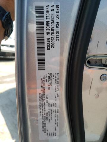 Photo 10 from auction – 2020 DODGE JOURNEY SE with VIN 3C4PDCAB1LT260662