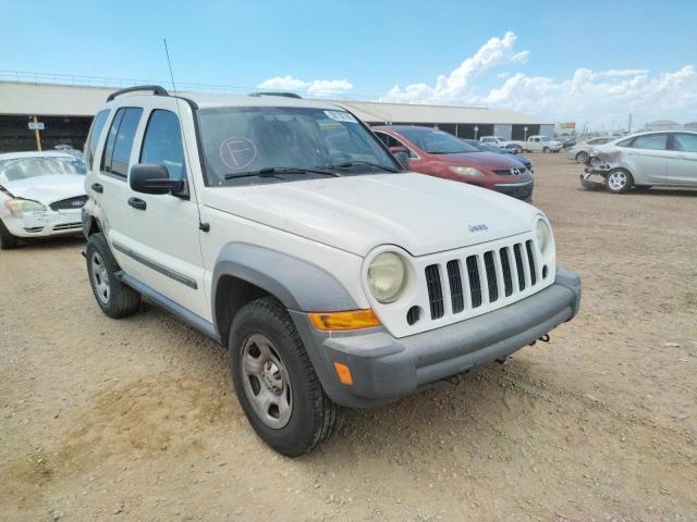 Photo 1 from auction – 2006 JEEP LIBERTY SP with VIN 1J4GL48K16W280000