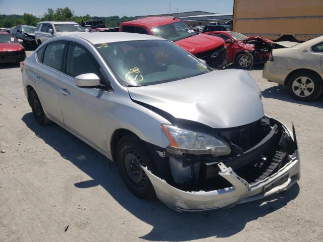 NISSAN SENTRA S 2013 with VIN 3N1AB7AP2DL664038 - Photo from auction