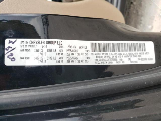 Photo 10 from auction – 2014 DODGE GRAND CARA with VIN 2C4RDGCG3ER290888