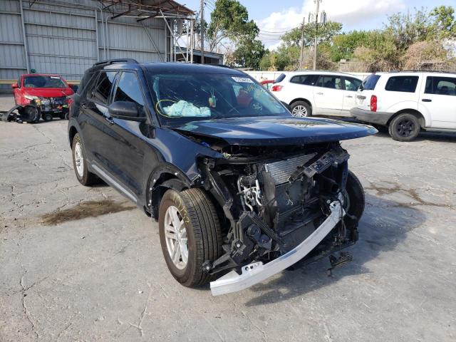 FORD EXPLORER X 2021 with VIN 1FMSK7DHXMGC50141 - Photo from auction