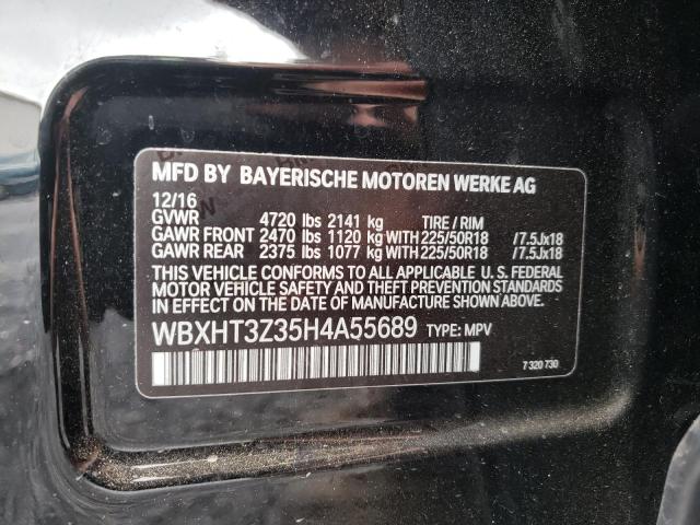 Photo 10 from auction – 2017 BMW X1 XDRIVE2 with VIN WBXHT3Z35H4A55689