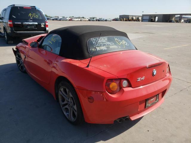 Photo 3 from auction – 2004 BMW Z4 3.0 with VIN 4USBT53524LU08843