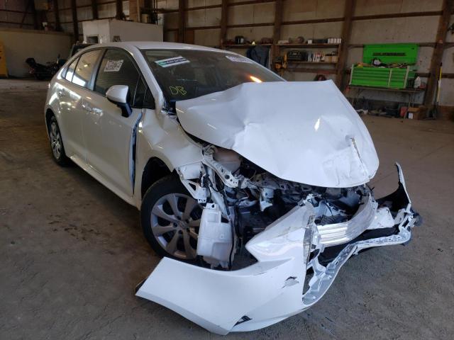 TOYOTA COROLLA LE 2021 with VIN 5YFEPMAE9MP243580 - Photo from auction