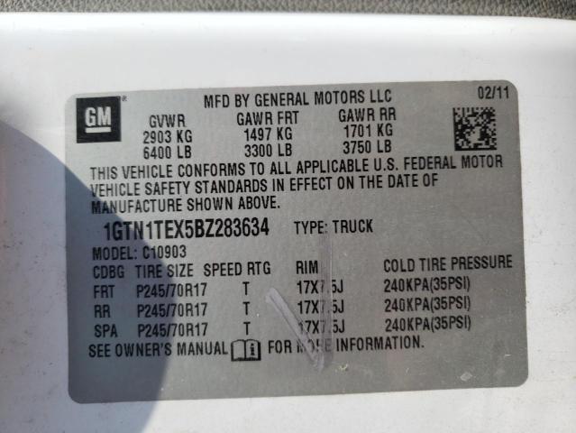 Photo 10 from auction – 2011 GMC SIERRA C15 with VIN 1GTN1TEX5BZ283634