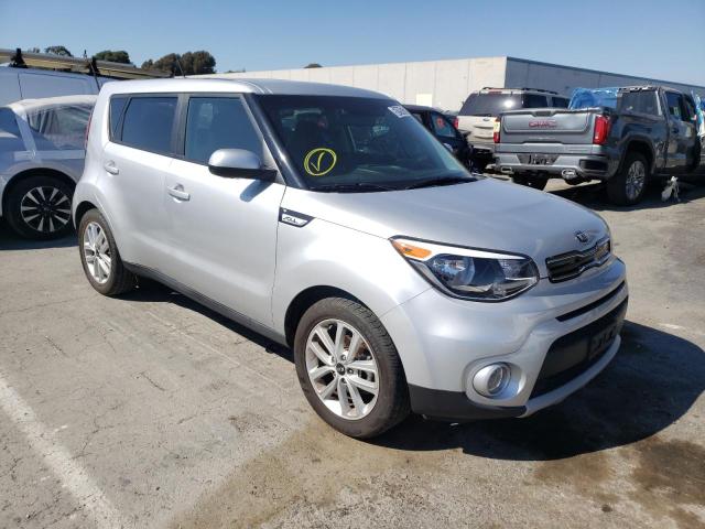 KIA SOUL + 2019 with VIN KNDJP3A5XK7637175 - Photo from auction