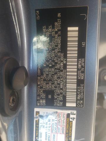 Photo 10 from auction – 2004 TOYOTA HIGHLANDER with VIN JTEGD21A740100233