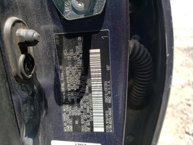 Photo 10 from auction – 2010 TOYOTA TUNDRA DOU with VIN 5TFRY5F15AX088596