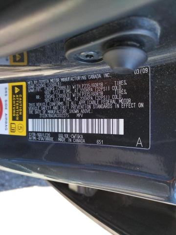Photo 10 from auction – 2010 LEXUS RX 350 with VIN 2T2ZK1BA3AC002275