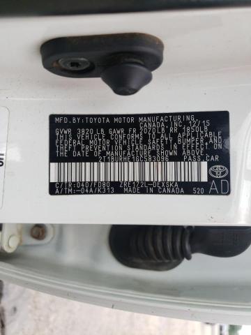 Photo 10 from auction – 2016 TOYOTA COROLLA L with VIN 2T1BURHE1GC583096