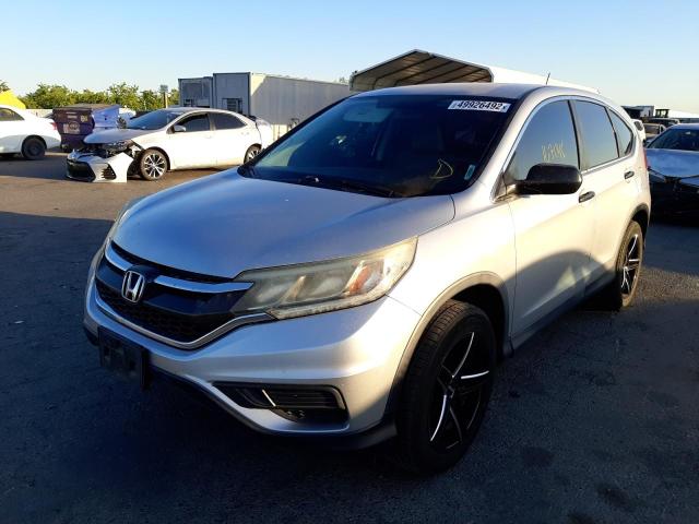Photo 2 from auction – 2015 HONDA CR-V LX with VIN 3CZRM3H31FG703939