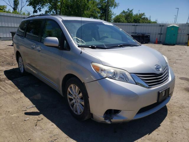 TOYOTA SIENNA XLE 2013 with VIN 5TDDK3DC9DS052389 - Photo from auction