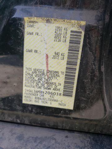 Photo 10 from auction – 2014 NISSAN ALTIMA 2.5 with VIN 1N4AL3AP0EN206038