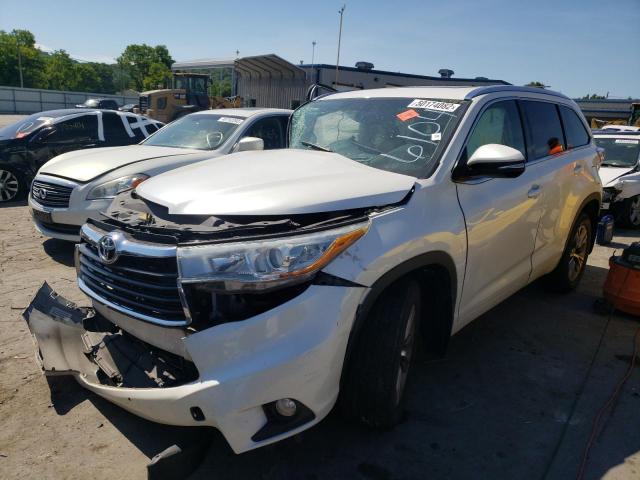 Photo 2 from auction – 2015 TOYOTA HIGHLANDER with VIN 5TDJKRFH8FS076104