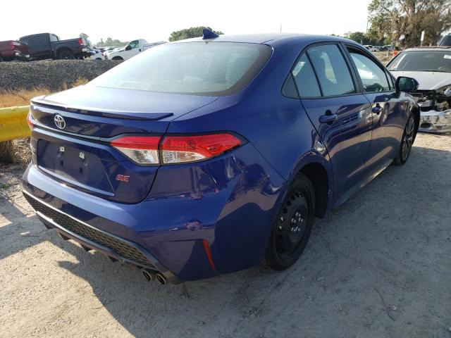 Photo 4 from auction – 2021 TOYOTA COROLLA SE with VIN 5YFS4MCE7MP077763