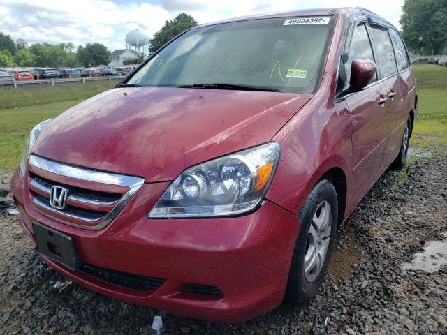 Photo 2 from auction – 2005 HONDA ODYSSEY EX with VIN 5FNRL38465B021371