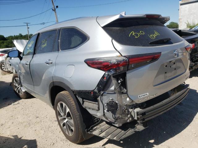 Photo 3 from auction – 2021 TOYOTA HIGHLANDER with VIN 5TDGZRBH5MS073623