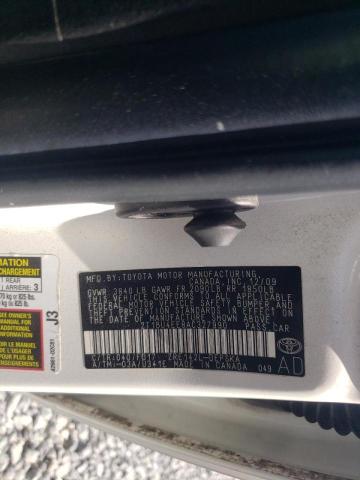 Photo 10 from auction – 2010 TOYOTA COROLLA BA with VIN 2T1BU4EE8AC327990