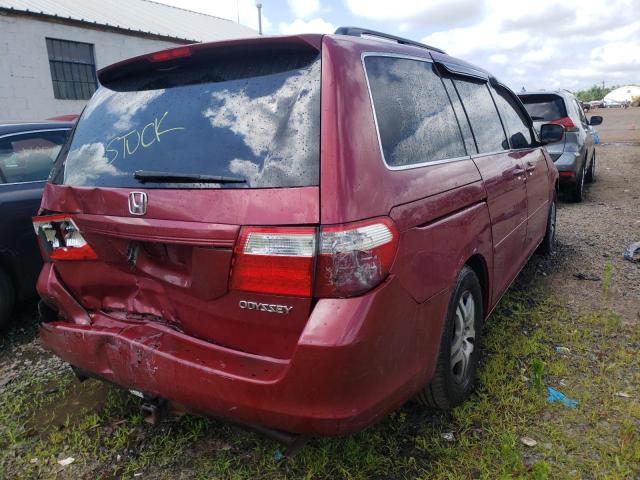 Photo 4 from auction – 2005 HONDA ODYSSEY EX with VIN 5FNRL38465B021371