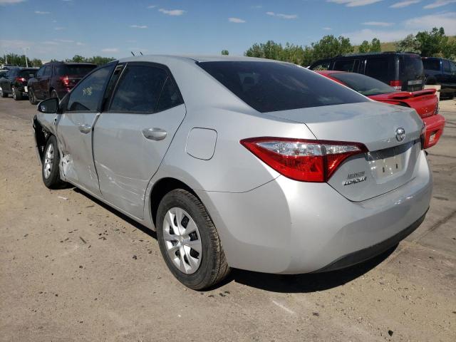 Photo 3 from auction – 2015 TOYOTA COROLLA L with VIN 2T1BURHE7FC276465