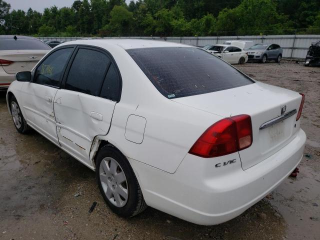 Photo 3 from auction – 2002 HONDA CIVIC EX with VIN 2HGES26752H550939