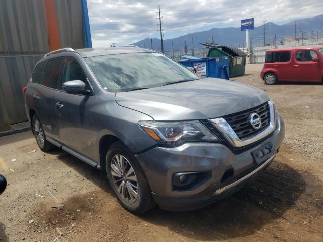 NISSAN PATHFINDER 2018 with VIN 5N1DR2MN2JC637976 - Photo from auction