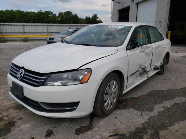 Photo 2 from auction – 2013 VOLKSWAGEN PASSAT S with VIN 1VWAP7A32DC051552