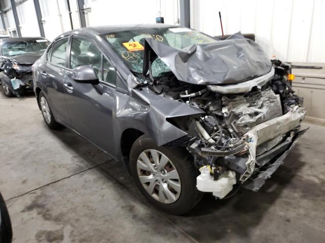Photo 2 from auction – 2012 HONDA CIVIC LX with VIN 2HGFB2F54CH500618