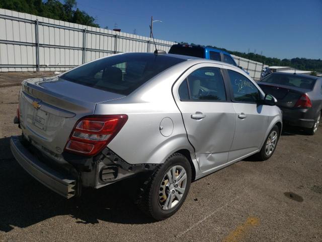 Photo 4 from auction – 2017 CHEVROLET SONIC LS with VIN 1G1JB5SG6H4156658