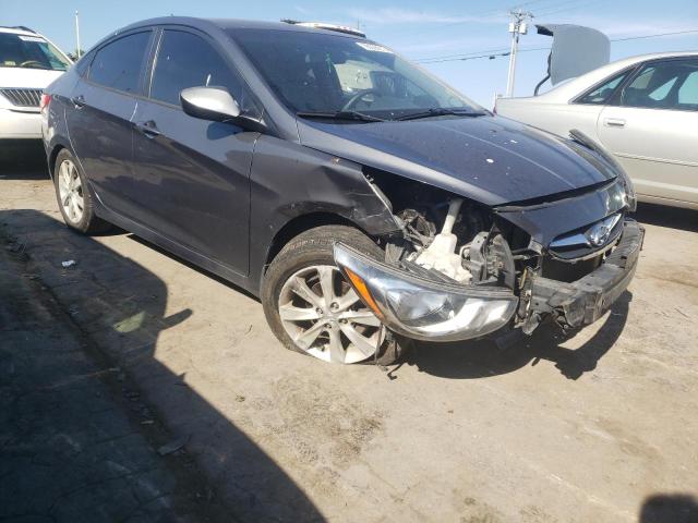 HYUNDAI ACCENT GLS 2012 with VIN KMHCU4AEXCU185847 - Photo from auction