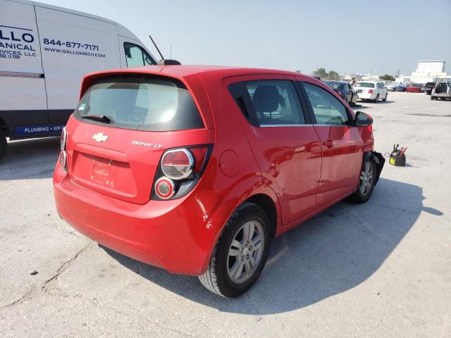 Photo 4 from auction – 2015 CHEVROLET SONIC LT with VIN 1G1JC6SH9F4107284