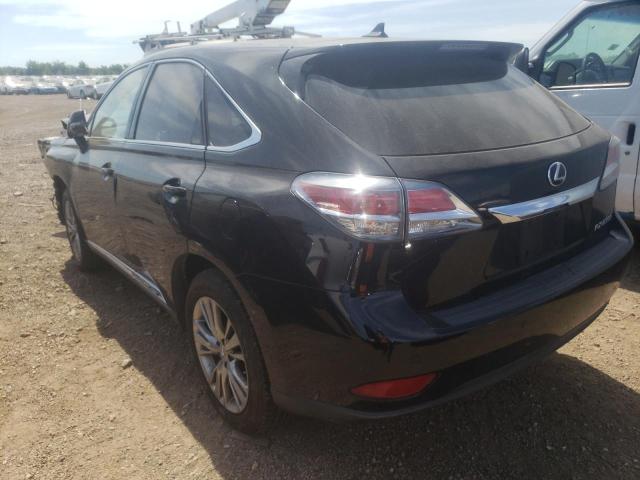 Photo 3 from auction – 2013 LEXUS RX 450 with VIN JTJZB1BA7D2409939