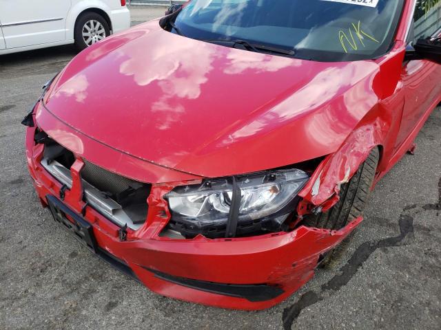 Photo 9 from auction – 2016 HONDA CIVIC LX with VIN 2HGFC2F58GH555754