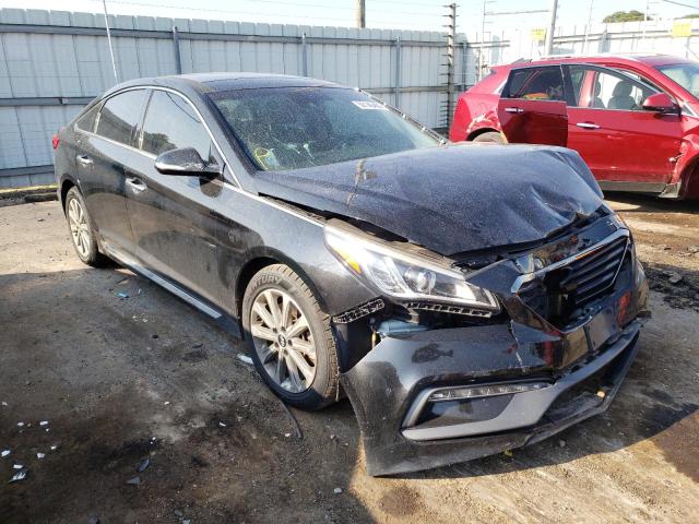 HYUNDAI SONATA SPO 2016 with VIN 5NPE34AF4GH322807 - Photo from auction