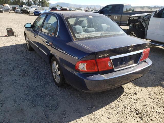 Photo 3 from auction – 2006 KIA OPTIMA LX with VIN KNAGD128065440692