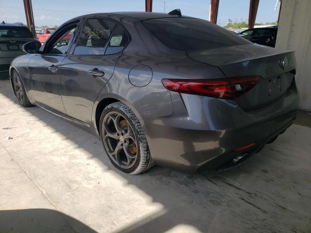 Photo 3 from auction – 2017 ALFA ROMEO GIULIA TI with VIN ZARFAECN1H7529719