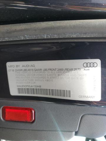 Photo 10 from auction – 2018 AUDI A5 PREMIUM with VIN WAUENCF55JA132448
