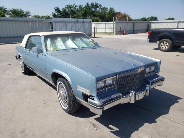CADILLAC ELDORADO 1985 with VIN 1G6EL5786FE617276 - Photo from auction