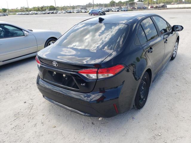 Photo 4 from auction – 2021 TOYOTA COROLLA LE with VIN 5YFEPMAE2MP269194