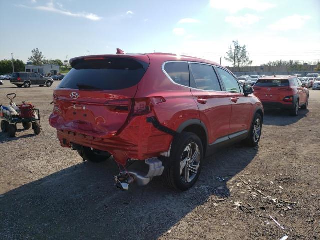 Photo 4 from auction – 2021 HYUNDAI SANTA FE S with VIN 5NMS14AJ9MH357137