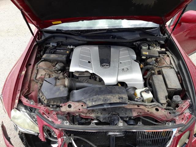 Photo 7 from auction – 2006 LEXUS GS 430 with VIN JTHBN96S465005090
